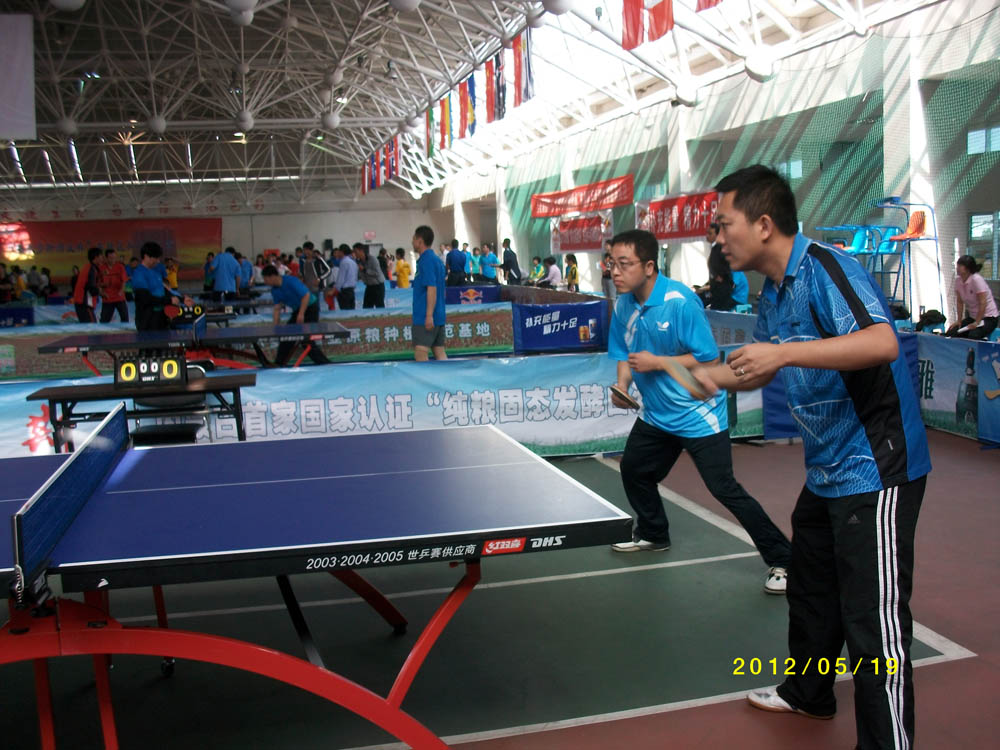 2012年5月東勝區乒乓球比賽