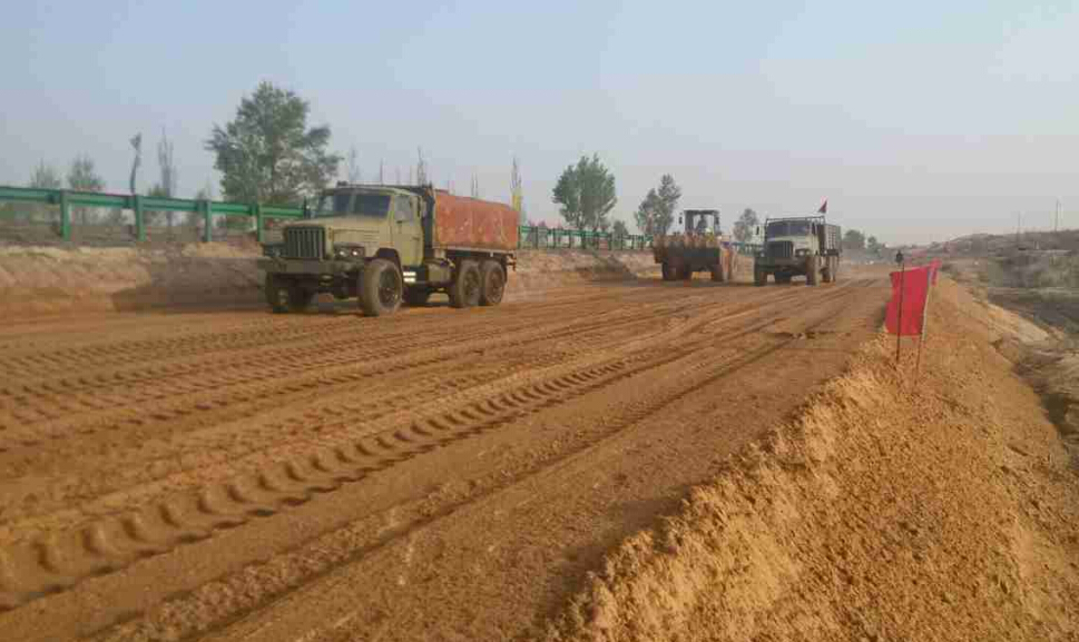 國道210改擴建項目達旗至東勝段路基第一標段